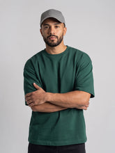 Premium Oversized Tee - Bottle Green