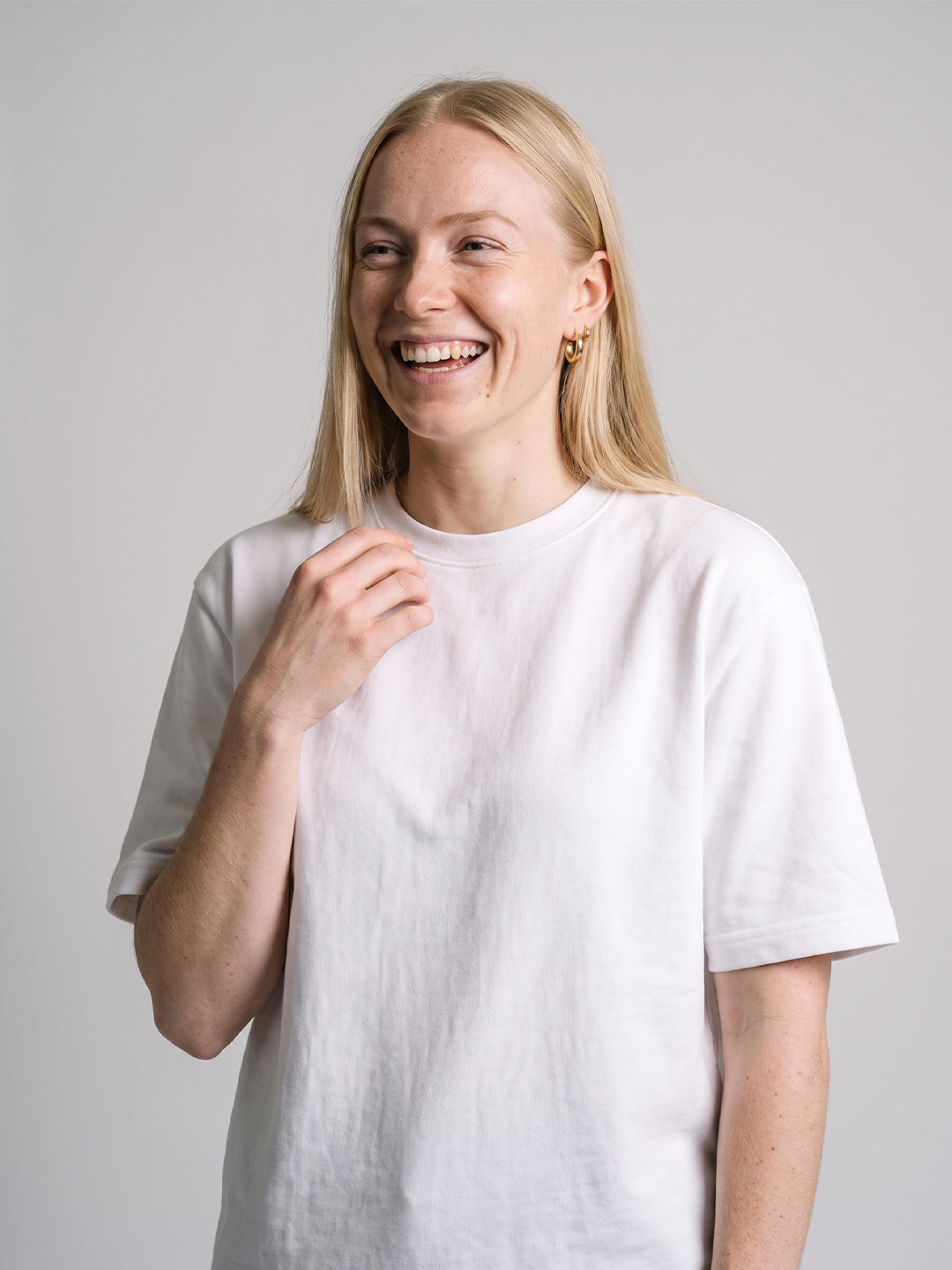 Women's Oversized Tee - White