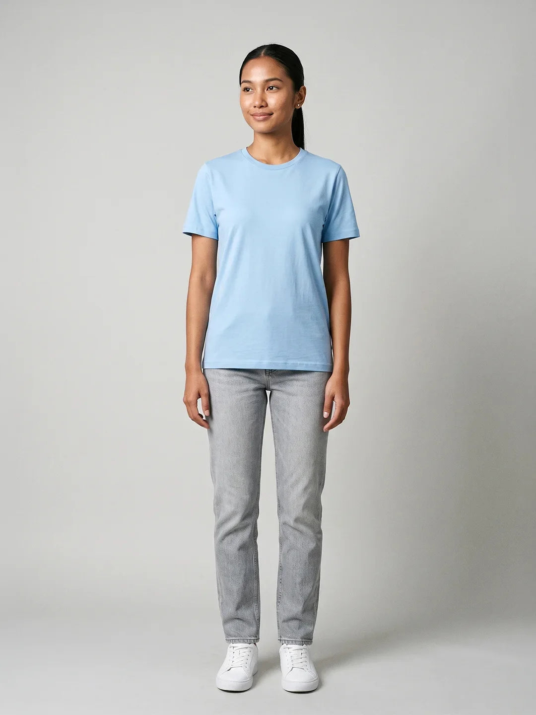 Women's Regular Tee - Sky Blue