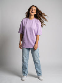Women's Oversized Tee - Lavender