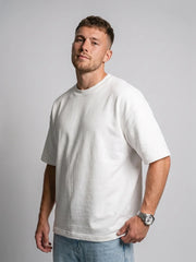Premium Oversized Tee - White