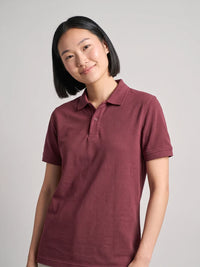 Women's Premium Polos - Maroon