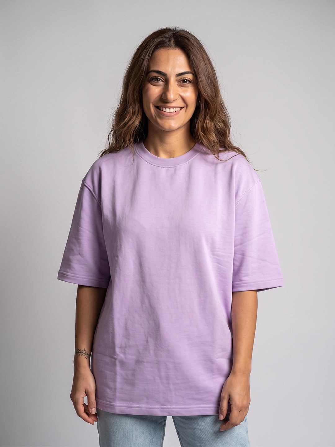 Women's Oversized Tee - Lavender
