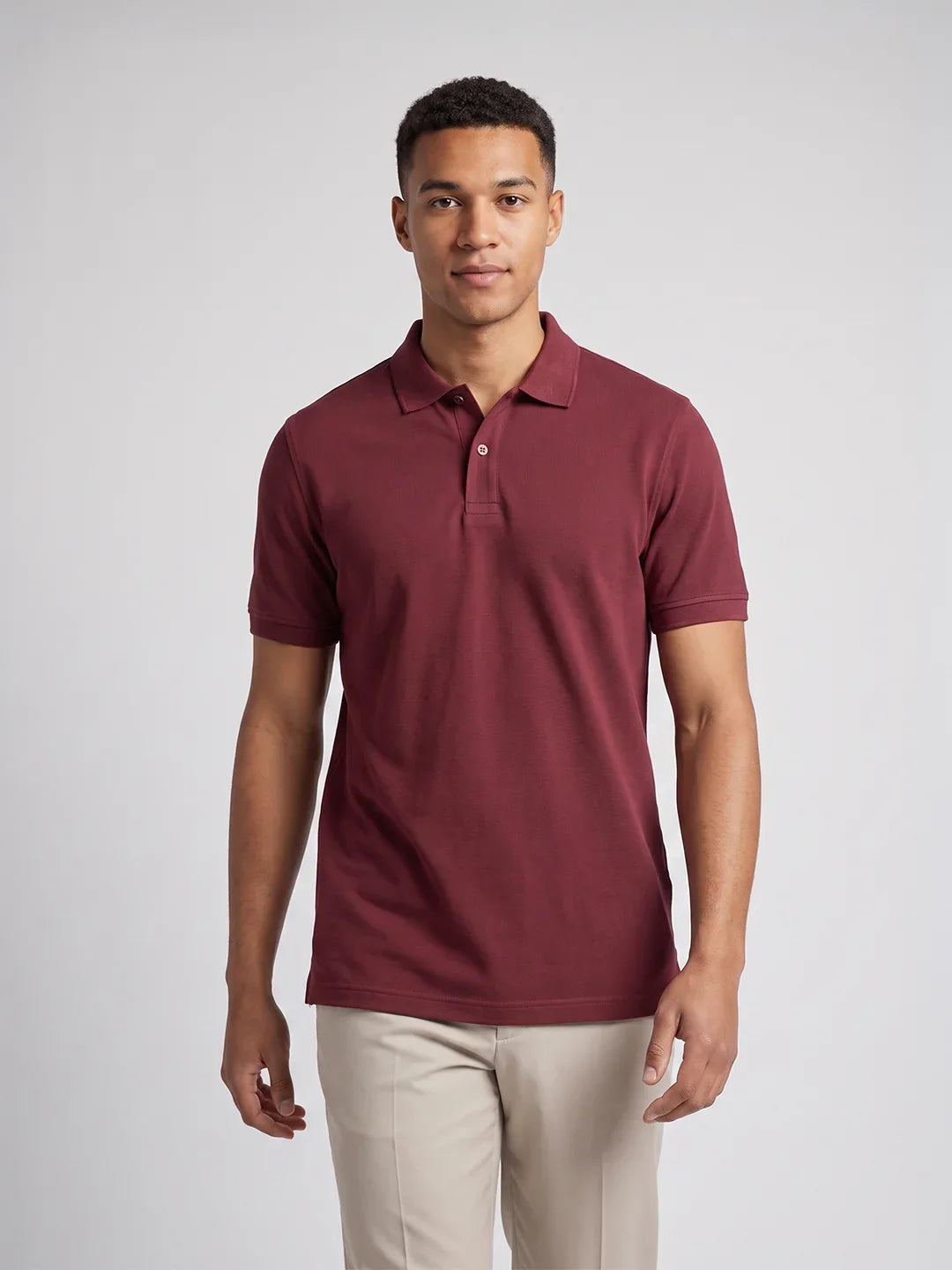 Premium Polos - Maroon