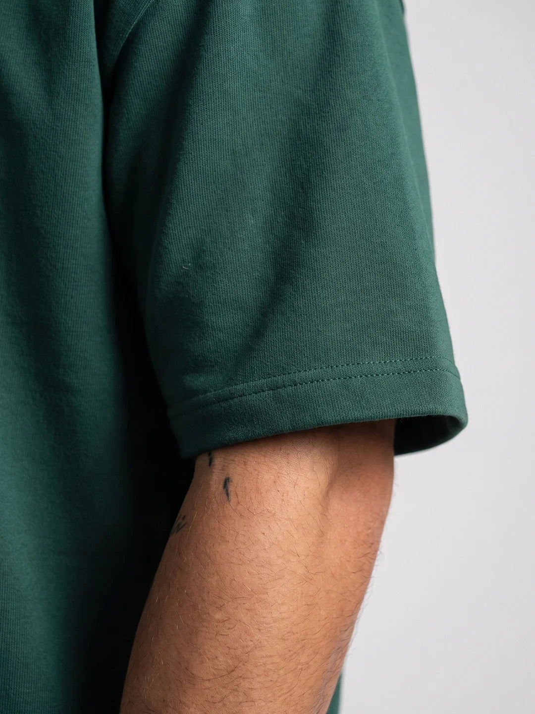 Premium Oversized Tee - Bottle Green