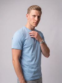Premium Regular Tee - Sky Blue