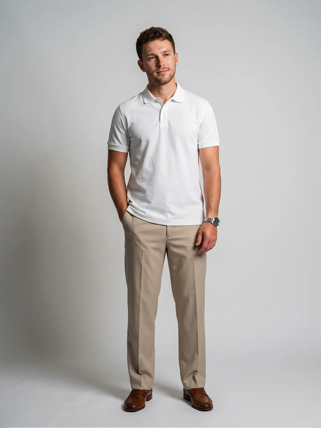 Premium Polos - White
