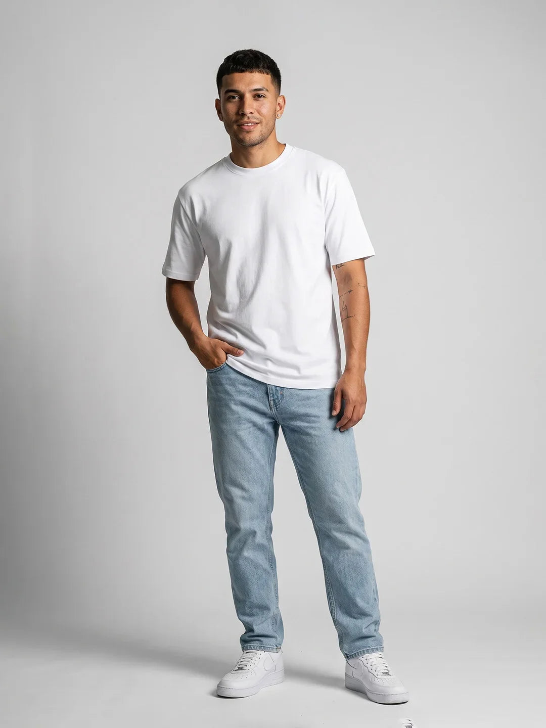 Premium Regular Tee - White