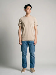 Premium Regular Tee - Beige