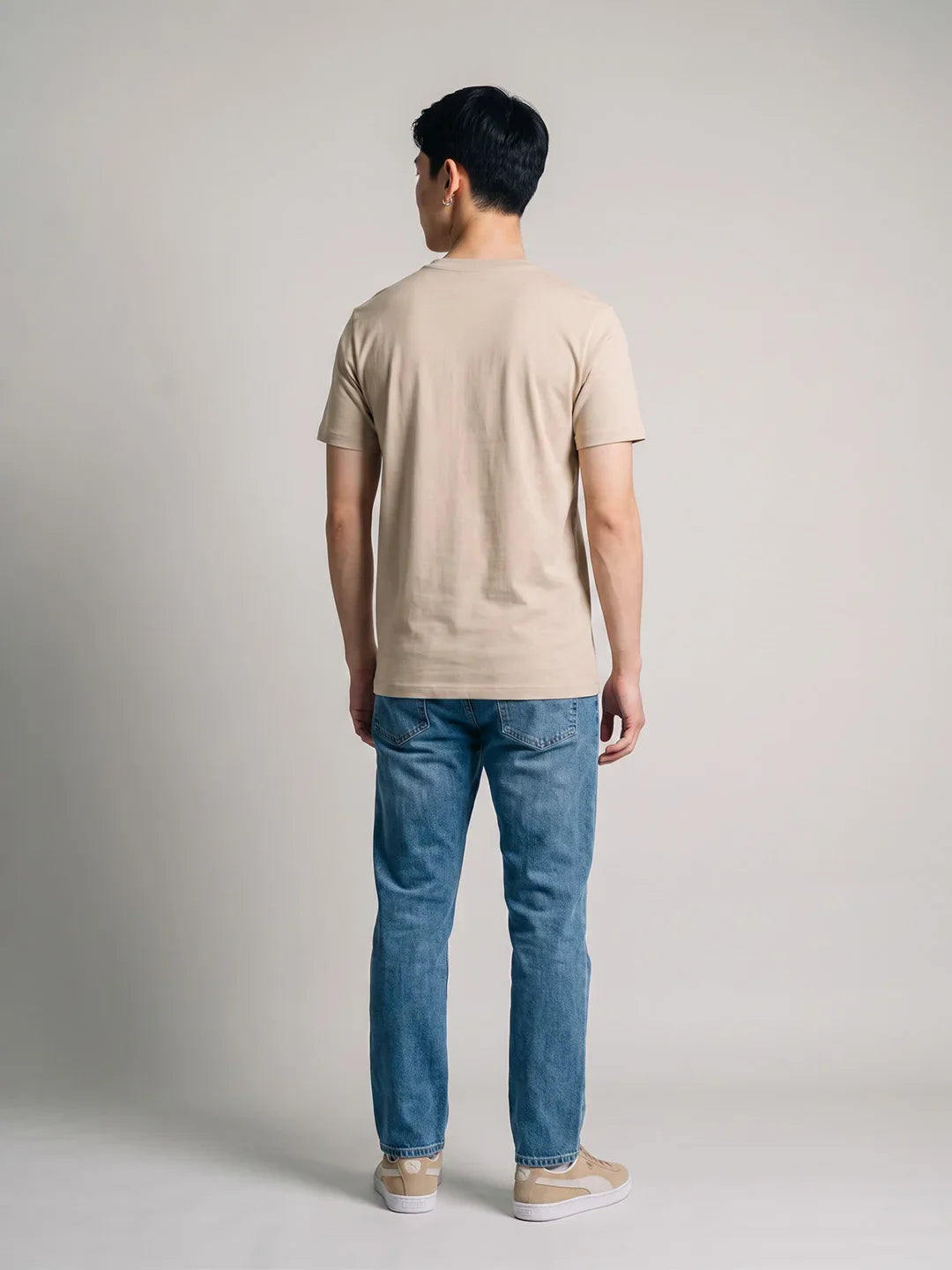 Premium Regular Tee - Beige