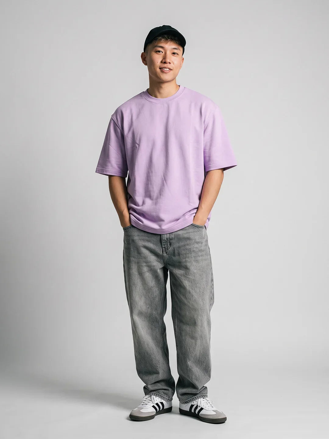 Premium Oversized Tee - Lavender