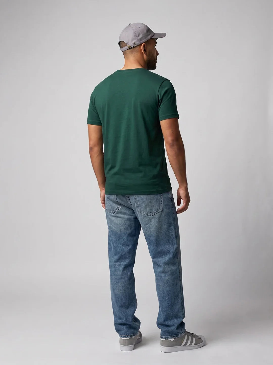 Premium Regular Tee - Bottle Green