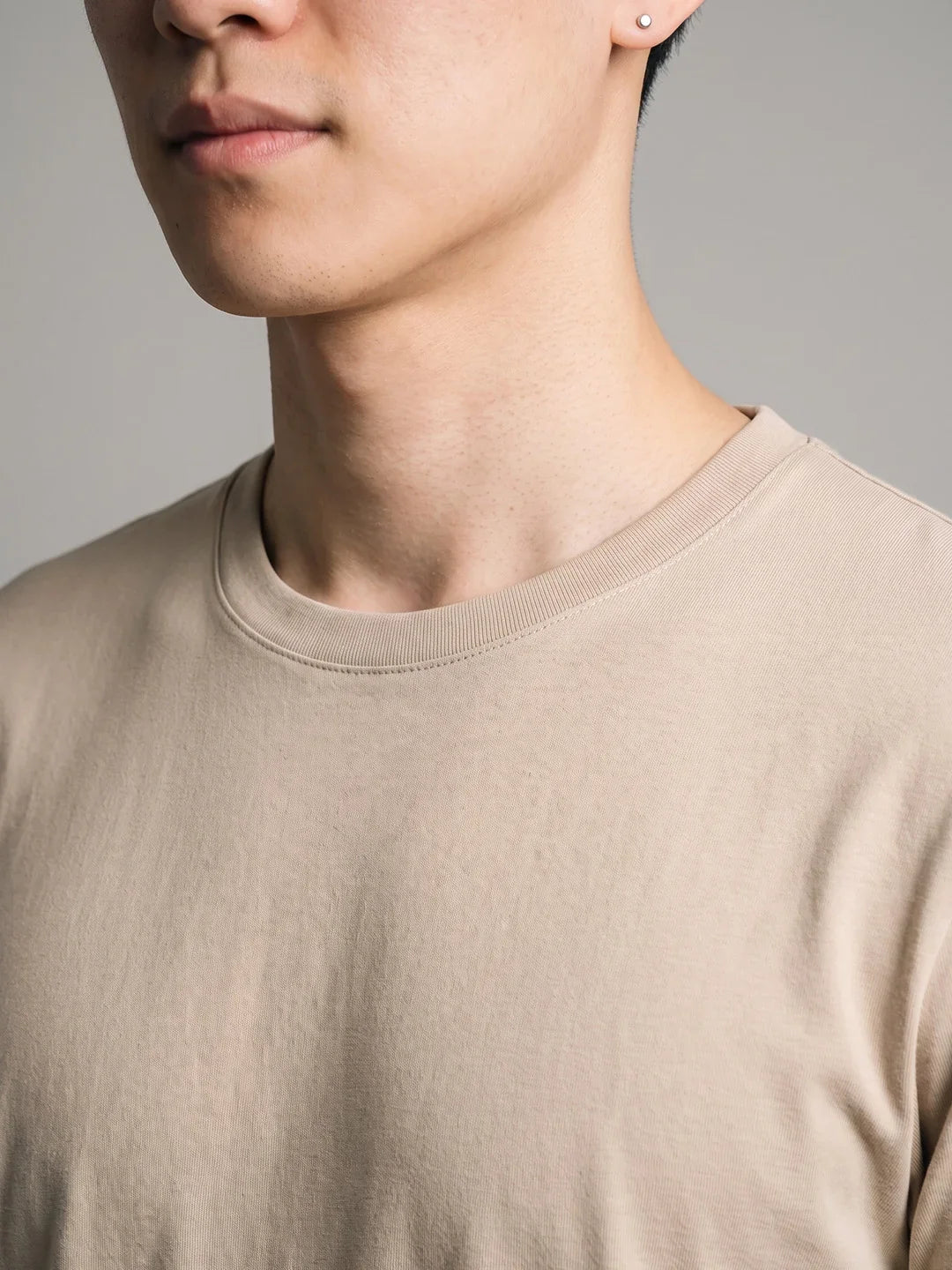 Premium Regular Tee - Beige