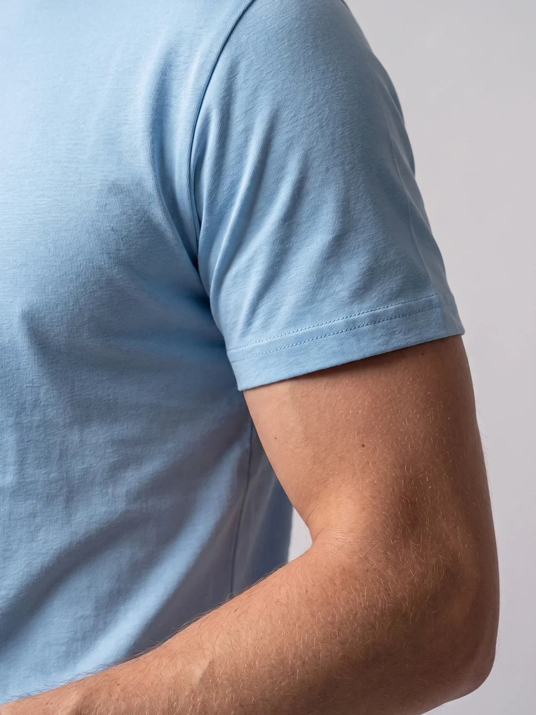 Premium Regular Tee - Sky Blue