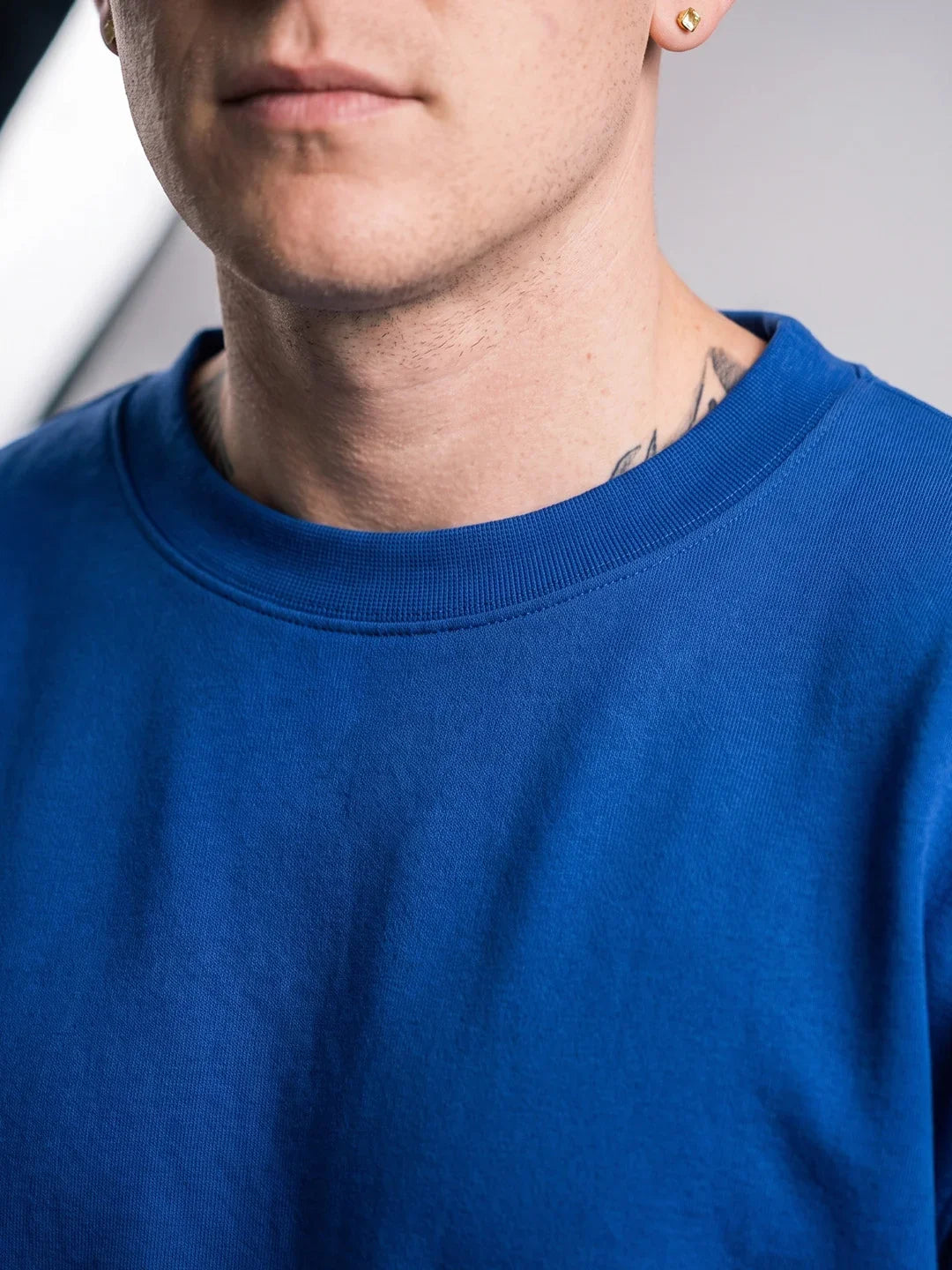 Premium Oversized Tee - Royal Blue