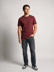 Premium Regular Tee - Maroon