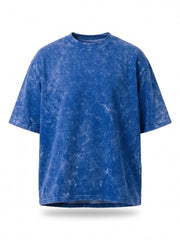 Women's Optic / Acid Wash Tee - Royal Blue