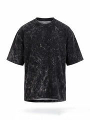 Optic / Acid Wash Tee - Black